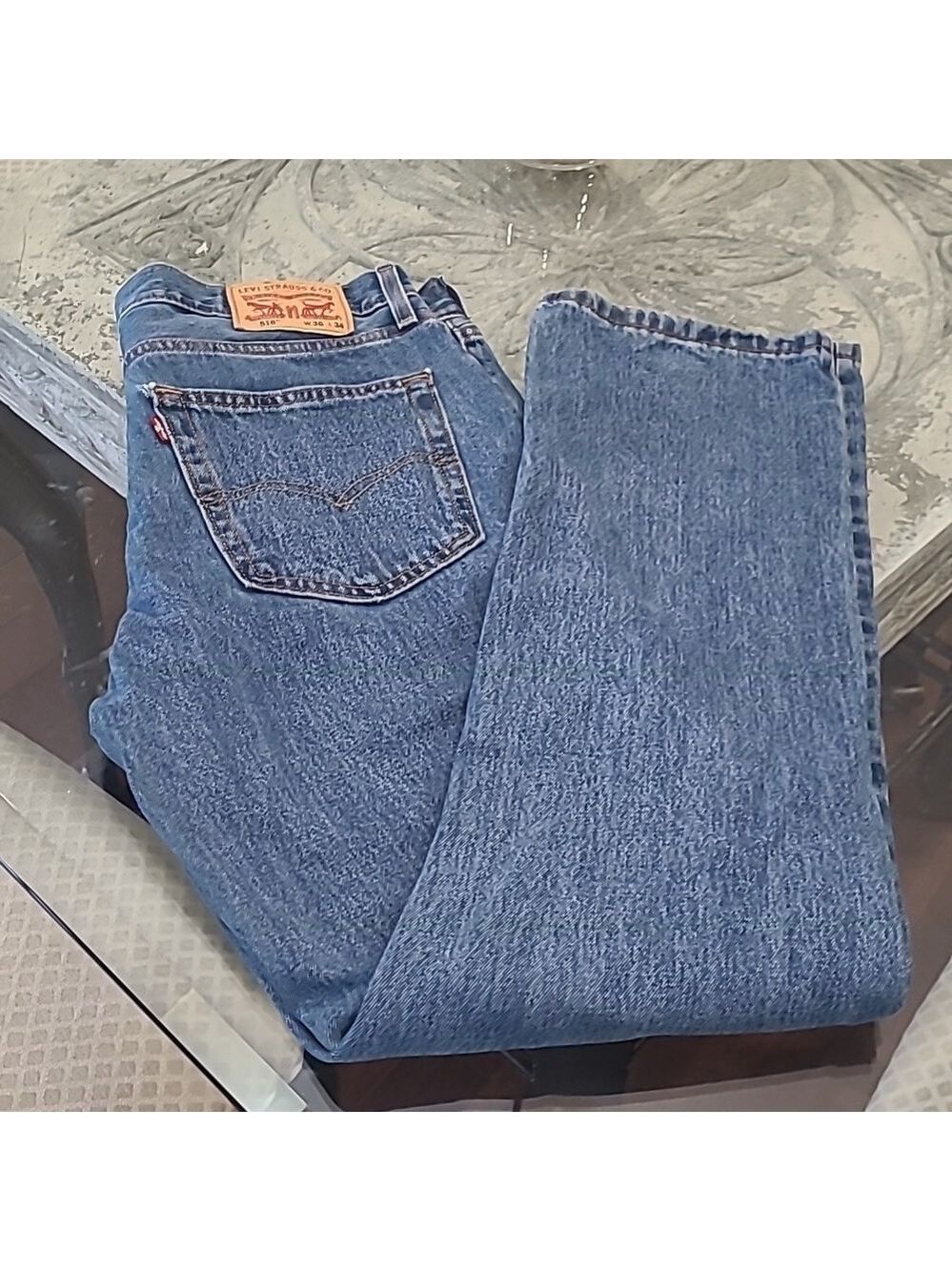 LEVIS JEANS MEN'S WAIST 36 INSEAM 34